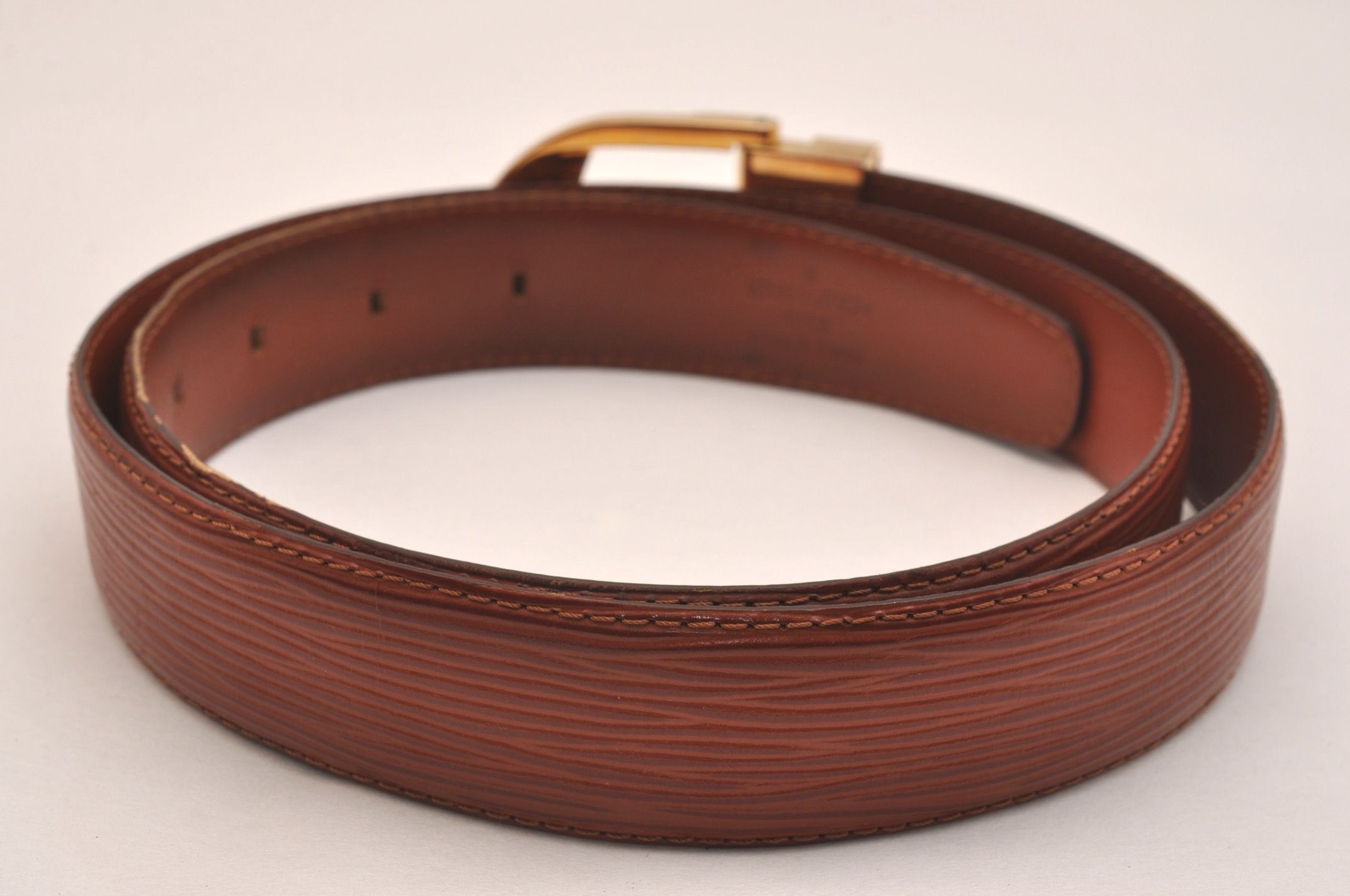 Authentic Louis Vuitton Epi Ceinture Belt 83-93cm 32.7-36.6