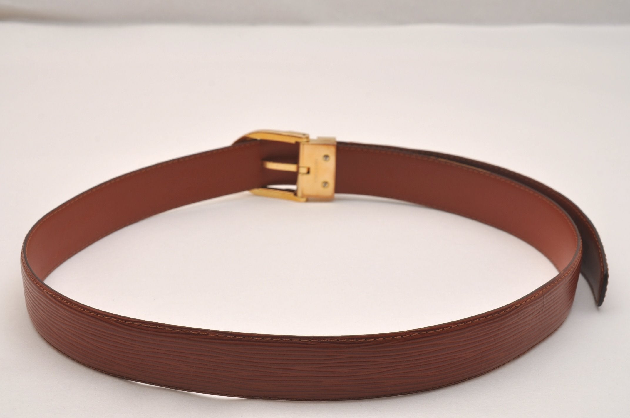 Authentic Louis Vuitton Epi Ceinture Belt 83-93cm 32.7-36.6