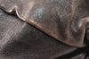 Authentic PRADA GLACE' MORDORE' Leather Shoulder Tote Bag BR4000 Brown 6668K