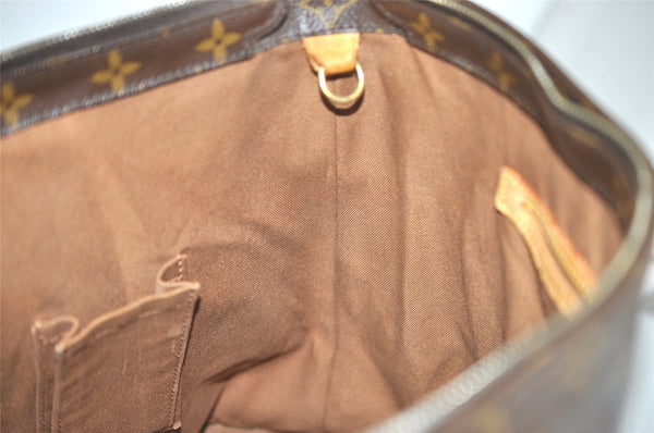 Authentic Louis Vuitton Monogram Cabas Mezzo Shoulder Tote Bag M51151 LV 6669I