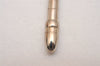 Authentic Louis Vuitton Stylo Agenda GM Ballpoint Pen Silver N75001 LV 6669J