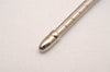 Authentic Louis Vuitton Stylo Agenda GM Ballpoint Pen Silver N75001 LV 6669J