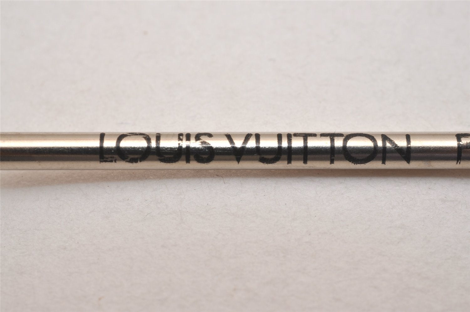 Authentic Louis Vuitton Stylo Agenda GM Ballpoint Pen Silver N75001 LV 6669J