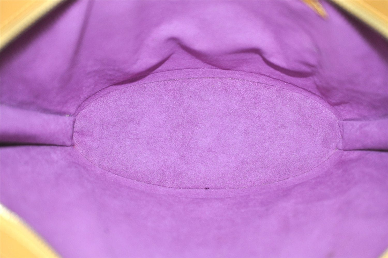 Authentic Louis Vuitton Epi Saint Jacques Hand Bag Yellow M52279 LV 6670I