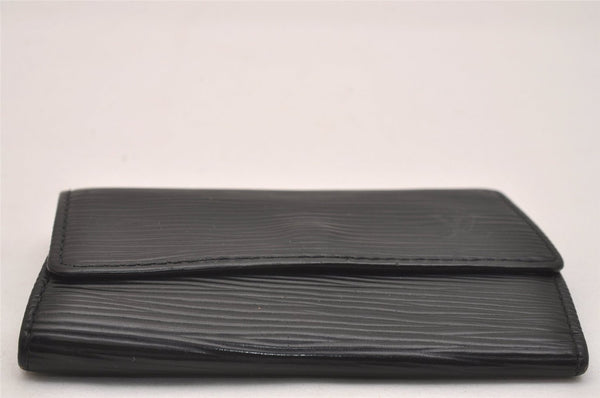 Authentic Louis Vuitton Epi Multicles 6 Key Case Black M63812 LV 6670J