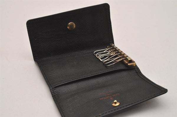 Authentic Louis Vuitton Epi Multicles 6 Key Case Black M63812 LV 6670J