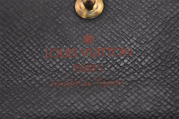 Authentic Louis Vuitton Epi Multicles 6 Key Case Black M63812 LV 6670J