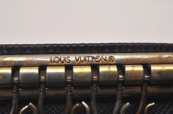 Authentic Louis Vuitton Epi Multicles 6 Key Case Black M63812 LV 6670J