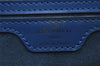 Authentic Louis Vuitton Epi Soufflot Hand Bag Blue M52225 LV 6671I