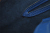 Authentic Louis Vuitton Epi Soufflot Hand Bag Blue M52225 LV 6671I