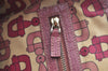 Authentic GUCCI Sherry Line Tote Bag GG Canvas Leather 137396 Beige 6671J