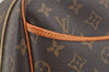 Authentic Louis Vuitton Monogram Deauville Hand Bag M47270 LV 6672I
