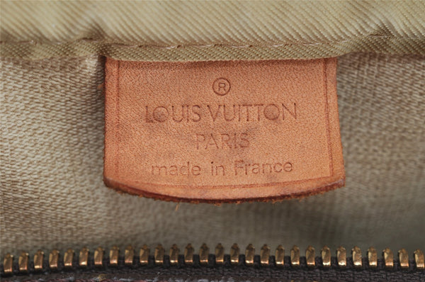 Authentic Louis Vuitton Monogram Deauville Hand Bag M47270 LV 6672I