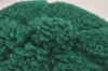 Authentic GUCCI Vintage New York Yankees Cap Hat Wool Leather Size M Green 6673J