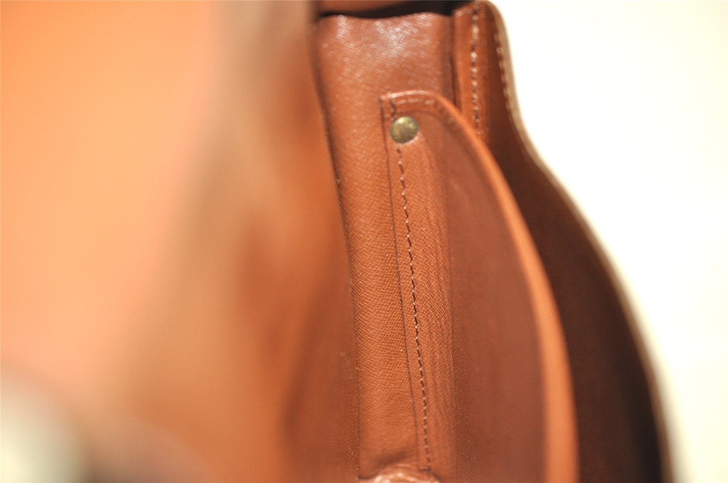 Authentic Louis Vuitton Monogram Cartouchiere GM M51252 Shoulder Bag LV 6674I