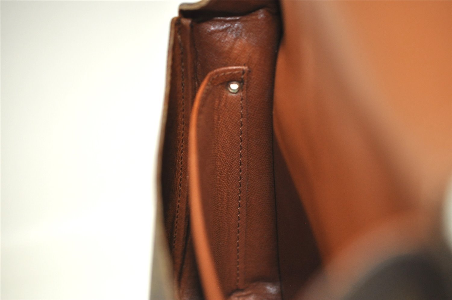 Authentic Louis Vuitton Monogram Cartouchiere GM M51252 Shoulder Bag LV 6674I