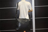 Authentic BALENCIAGA Classic The Courier Shoulder Bag Leather 340146 Black 6674K