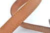 Authentic Louis Vuitton Leather Shoulder Strap Beige 40.2-46.9" LV 6675I