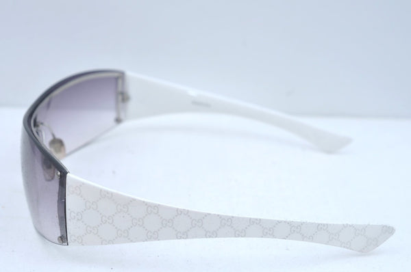 Authentic GUCCI Vintage Sunglasses GG 1839/F/S Plastic Silver Clear 6676J