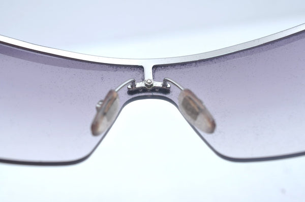 Authentic GUCCI Vintage Sunglasses GG 1839/F/S Plastic Silver Clear 6676J
