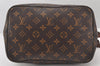 Authentic Louis Vuitton Monogram Neo Noe Drawstring Bag Brown M44887 LV 6677K