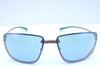 Authentic GUCCI Vintage Sunglasses GG 1692/S Titanium Plastic Blue Silver 6678J