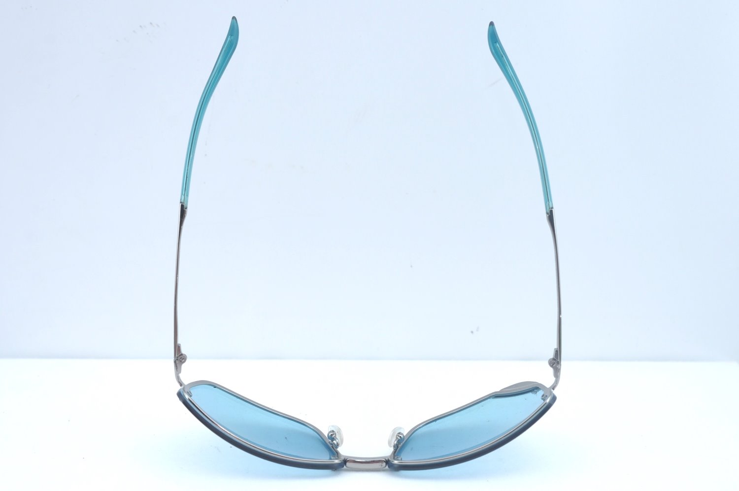 Authentic GUCCI Vintage Sunglasses GG 1692/S Titanium Plastic Blue Silver 6678J