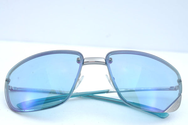Authentic GUCCI Vintage Sunglasses GG 1692/S Titanium Plastic Blue Silver 6678J