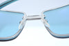 Authentic GUCCI Vintage Sunglasses GG 1692/S Titanium Plastic Blue Silver 6678J