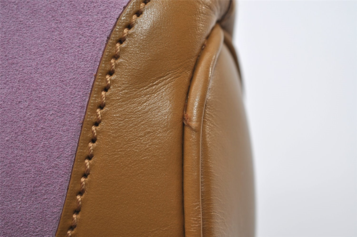 Authentic GUCCI Jackie Shoulder Hand Bag Purse Suede Leather 0013735 Pink 6679I