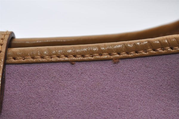 Authentic GUCCI Jackie Shoulder Hand Bag Purse Suede Leather 0013735 Pink 6679I