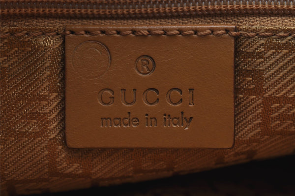 Authentic GUCCI Jackie Shoulder Hand Bag Purse Suede Leather 0013735 Pink 6679I