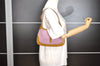 Authentic GUCCI Jackie Shoulder Hand Bag Purse Suede Leather 0013735 Pink 6679I