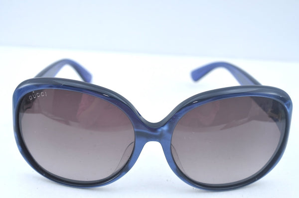 Authentic GUCCI Vintage Sunglasses GG 0080SK Plastic Blue 6679J