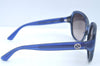 Authentic GUCCI Vintage Sunglasses GG 0080SK Plastic Blue 6679J