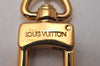 Authentic Louis Vuitton Fleur de Monogram Bag Charm Gold M65111 LV 6681I