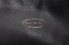 Authentic CHANEL Vintage Calf Skin Chain Shoulder Tote Bag Brown CC Logo 6683I