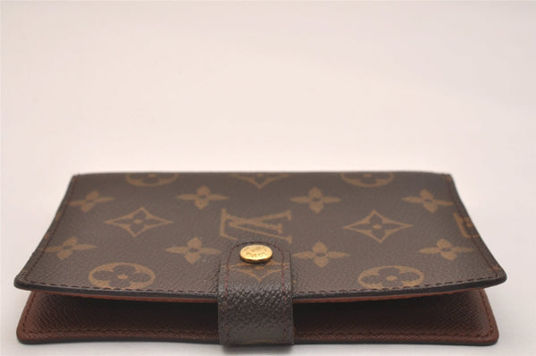 Authentic Louis Vuitton Monogram Agenda PM Notebook Cover R20005 LV 6683J