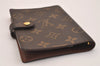Authentic Louis Vuitton Monogram Agenda PM Notebook Cover R20005 LV 6683J