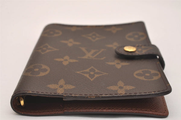 Authentic Louis Vuitton Monogram Agenda PM Notebook Cover R20005 LV 6683J