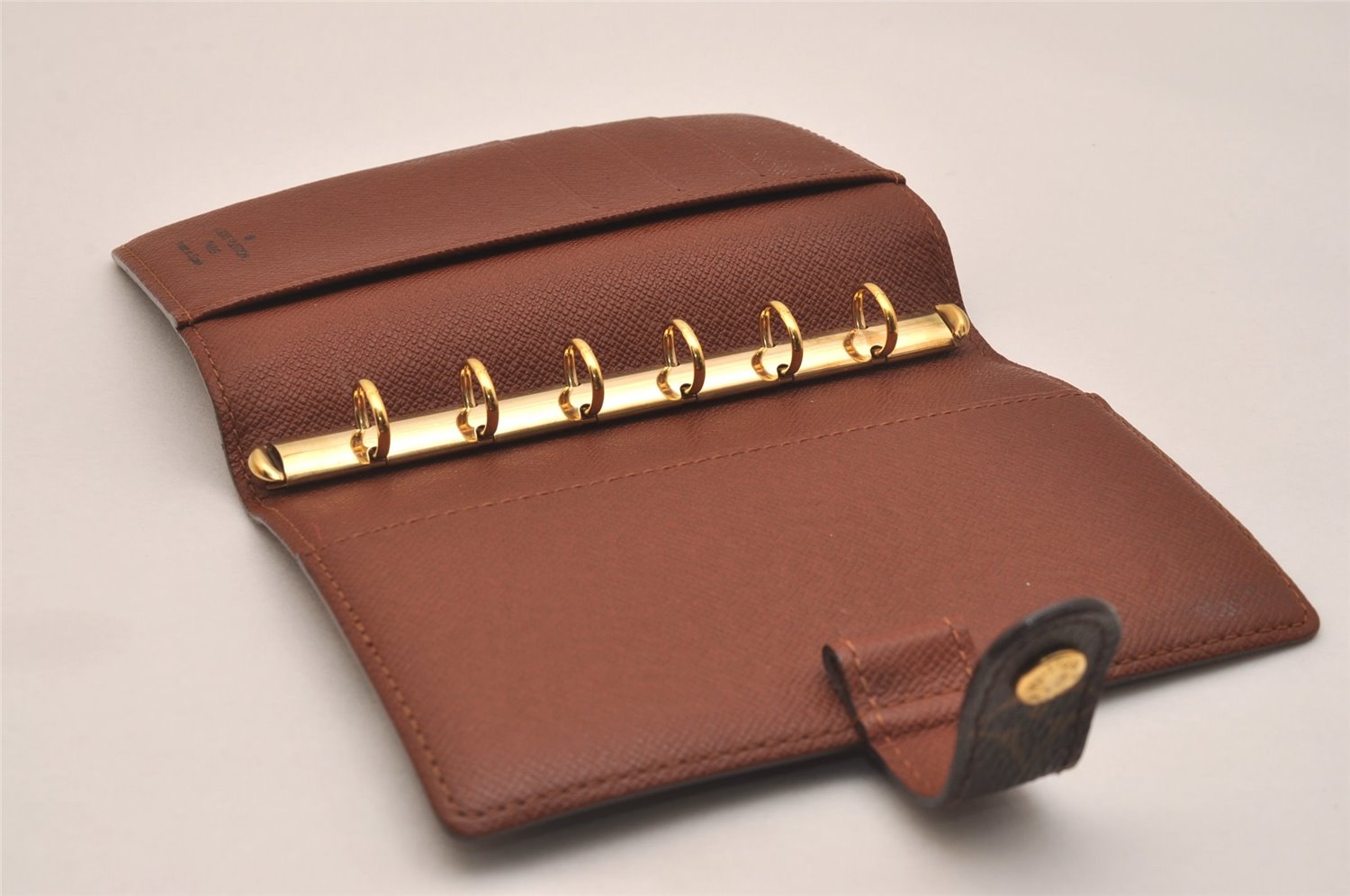 Authentic Louis Vuitton Monogram Agenda PM Notebook Cover R20005 LV 6683J