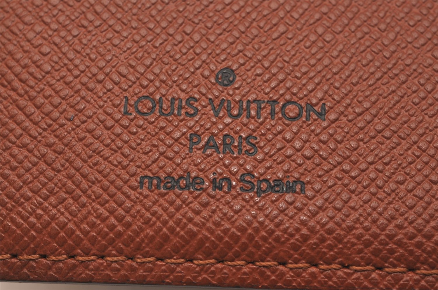 Authentic Louis Vuitton Monogram Agenda PM Notebook Cover R20005 LV 6683J