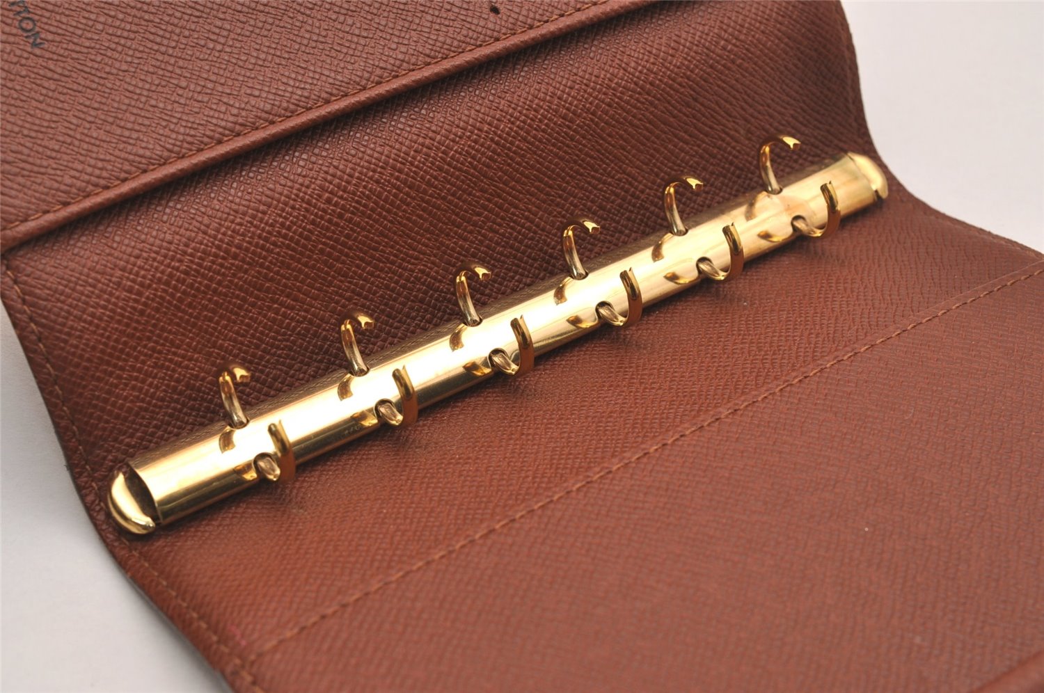 Authentic Louis Vuitton Monogram Agenda PM Notebook Cover R20005 LV 6683J