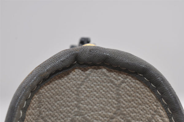 Authentic Christian Dior Honeycomb Shoulder Cross Bag PVC Leather White 6684I