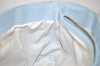 Authentic CELINE Boogie Bag Vintage Hand Bag Purse Leather Light Blue 6685I