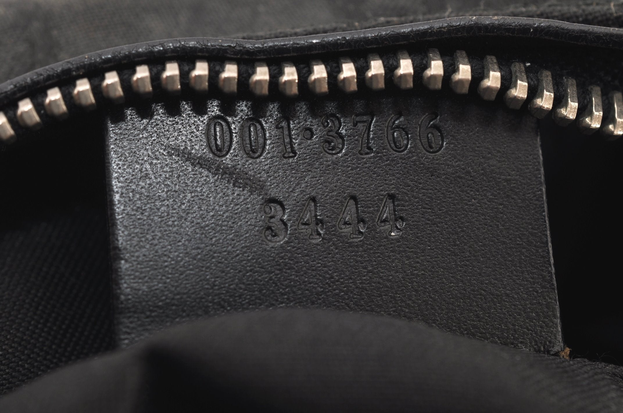 Authentic GUCCI Shoulder Hand Bag Purse GG Nylon Leather 0013766 Black  6685J