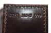 Authentic FENDI Zucca Clutch Hand Bag Purse Nylon Leather Brown Black 6686I