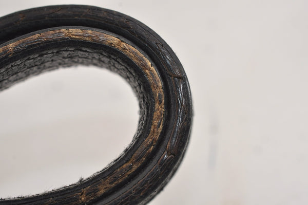 Authentic GUCCI Vintage Shoulder Tote Bag GG Canvas Leather 113019 Black 6686J