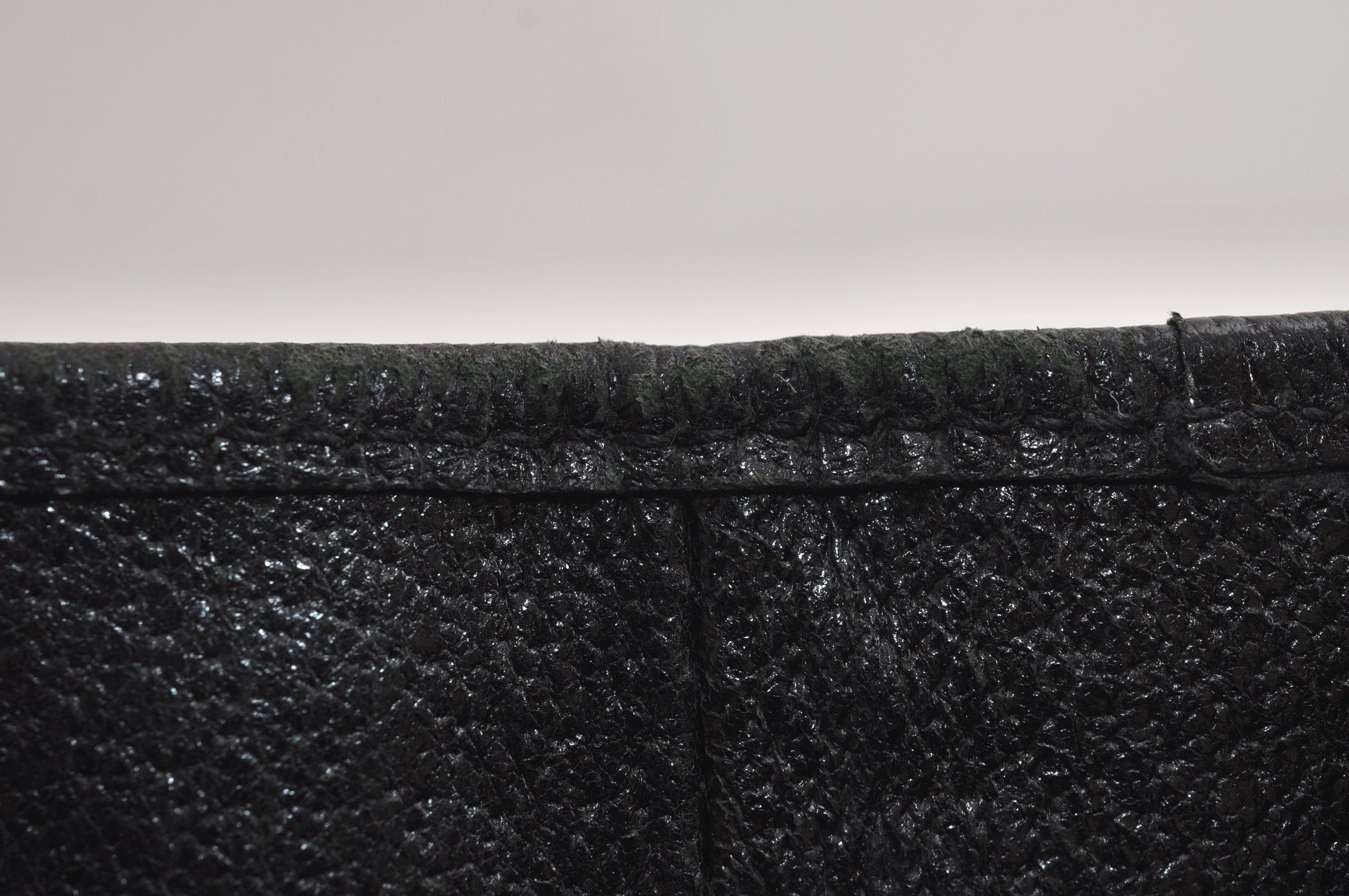 Authentic GUCCI Vintage Shoulder Tote Bag GG Canvas Leather 113019 Black 6686J