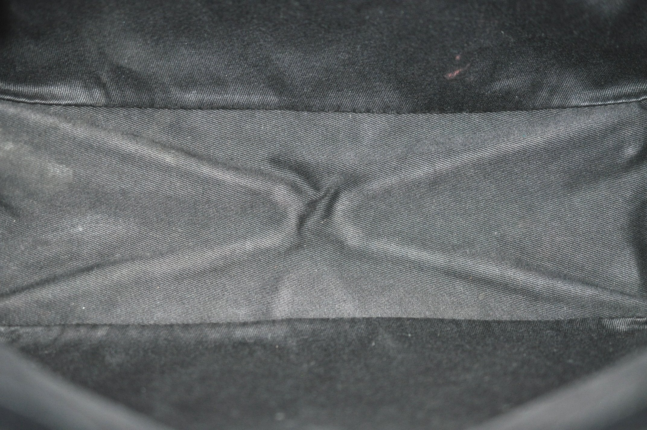 Authentic GUCCI Vintage Shoulder Tote Bag GG Canvas Leather 113019 Black 6686J